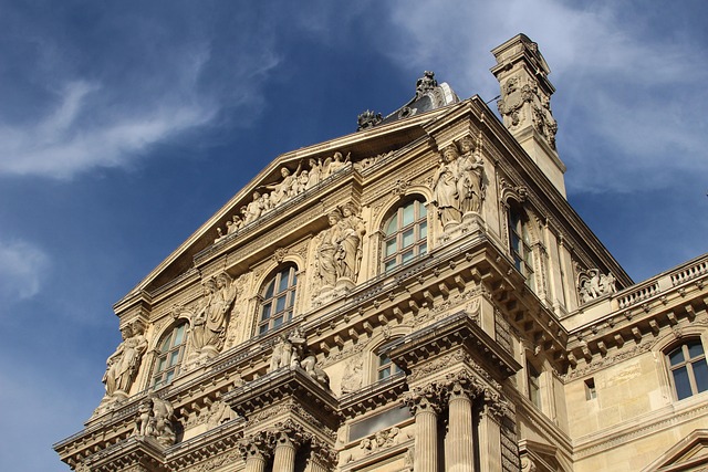 louvre museum, architecture, france, the louvre, landmark, paris, louvre, museum